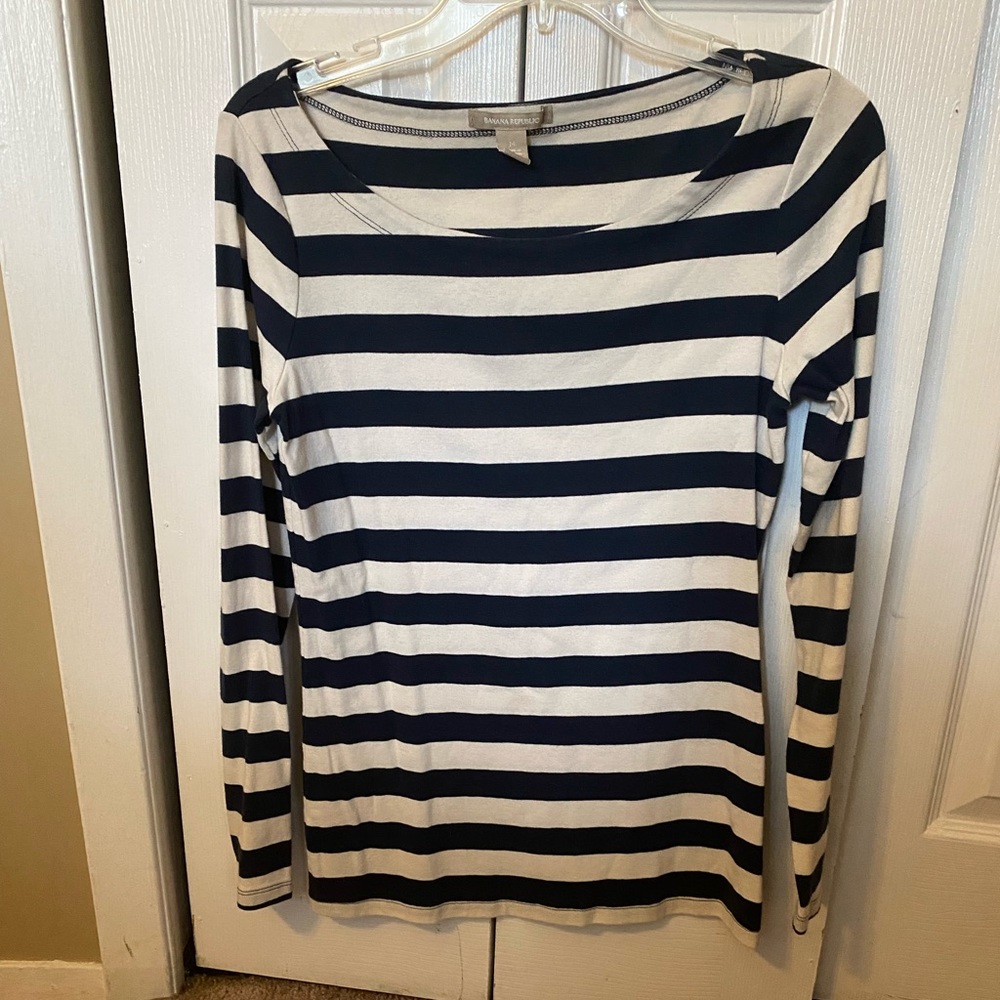 Banana Republic stripped shirt